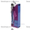 Vibrador de textura satinada rigido 